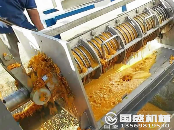 固液分離壓榨機 固液分離壓榨機